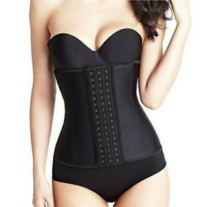 NEW NWT Atbuty Latex Waist Trainer Black Large‎